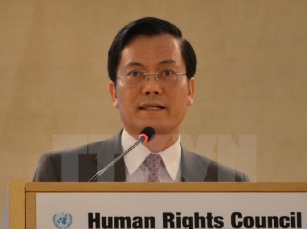 Việt Nam kêu gọi cộng đồng quốc tế cùng nỗ lực xử lý tác động của biến đổi khí hậu với quyền trẻ em - ảnh 1
